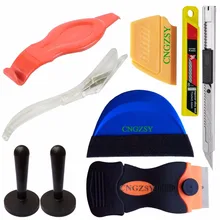 CNGZSY наклейки пленки инструментов кузова винил окно оттенок Ракель резак Ножи лезвия Магнит держатели бритвы скребок K85