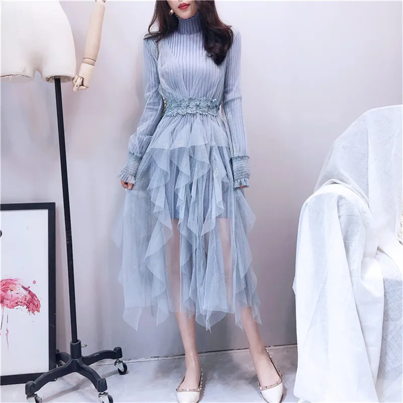 2 piece sweater dress