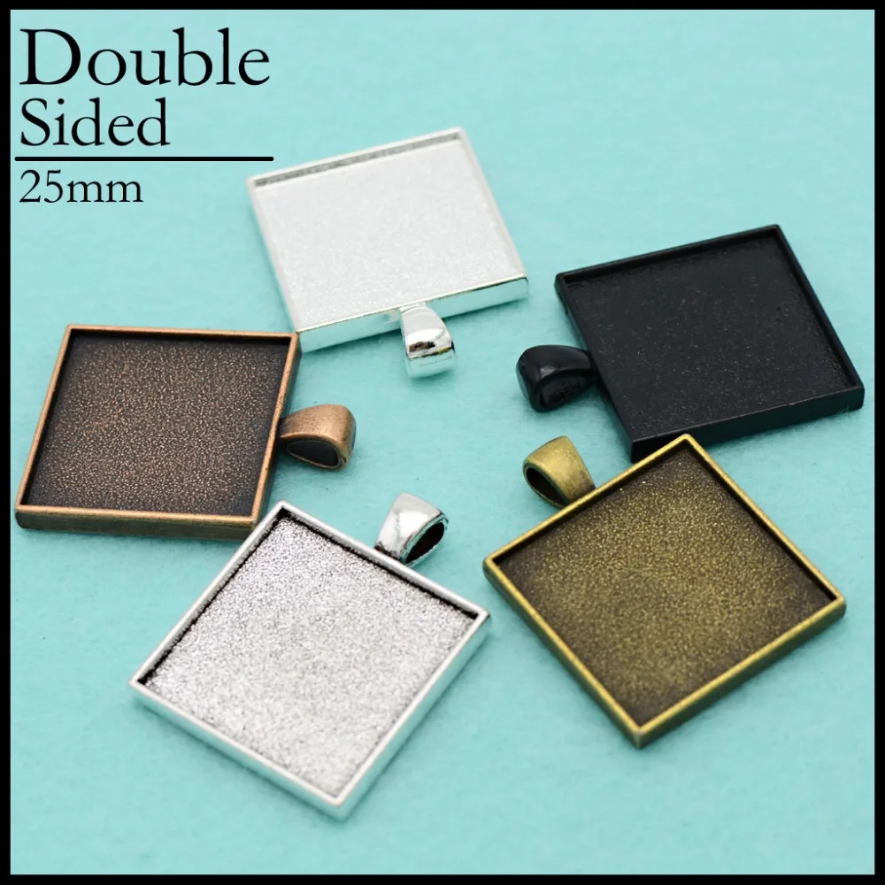 Double Sided 25mm Square