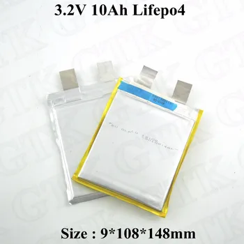 

8pcs Brand 3.2v 10ah lifepo4 battery 10ah 3.2v cell lithium 30a high drain 20A For diy pack lifepo4 24v 10ah battery wheelchair