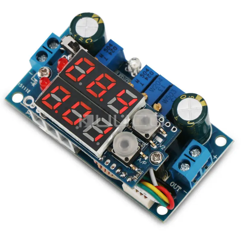 4 в 1 модуль питания постоянного тока 6~ 36 В до 1,25~ 32 В 5A цифровой CC-CV модуль зарядки/Регулируемый контроллер/регулятор напряжения/адаптер