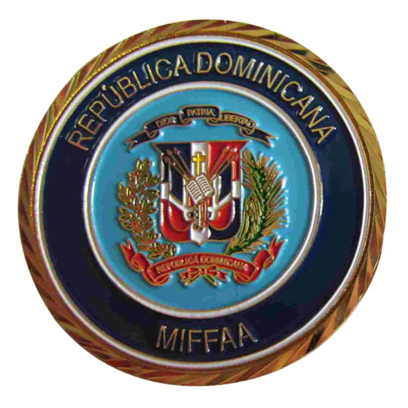 

Custom Copper Plated 3D Soft Enamel Metal Souvenir Challenge Coin