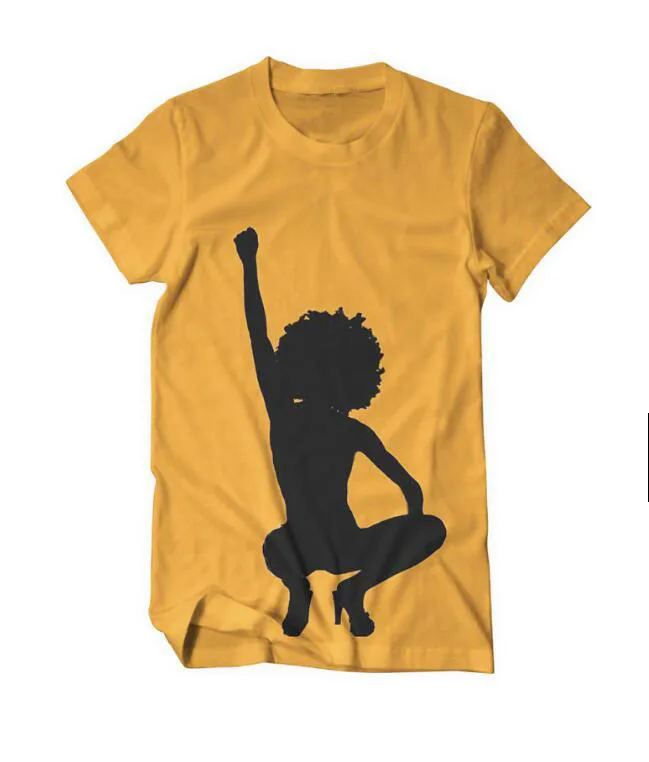 

Black Girl Power T-Shirt tumblr graphic tees women harajuku shirt Regular O-Neck Letter tshirt t shirt tops