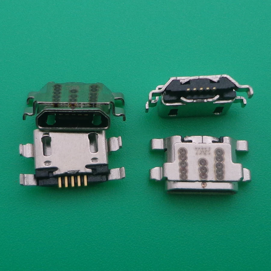 

100pcs Micro charging port USB Connector socket power plug dock For Amazon Fire HD 10 SL056ZE 7th Gen Replacement repair part