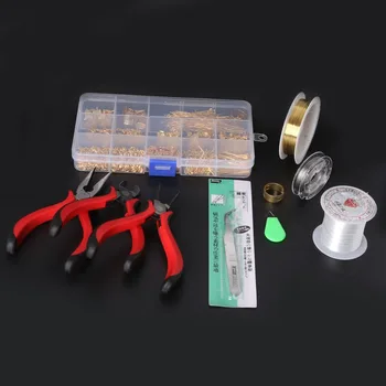 

New Listing Jewelry Tool Sets,Beading Tool Kit,Beads &Jewelry Findings DIY Making,Bead Work Tools Gold Color Findings