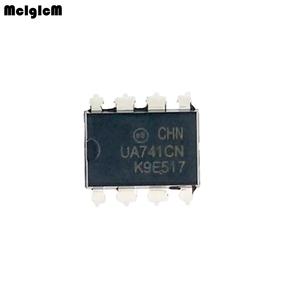 20 шт. UA741CN операционный усилитель компенсации типа UA741 DIP 8|Интегральные схемы| |