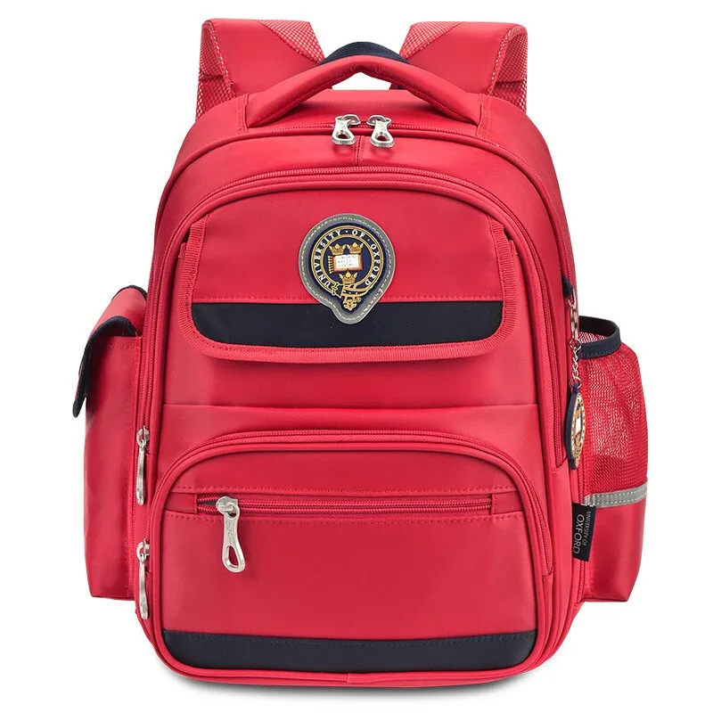 

UNIVERSITY OF OXFORD Elementary CHILDREN Safety ORTHOPEDIC School Bag shoulder backpack portfolio for girls class 1-3