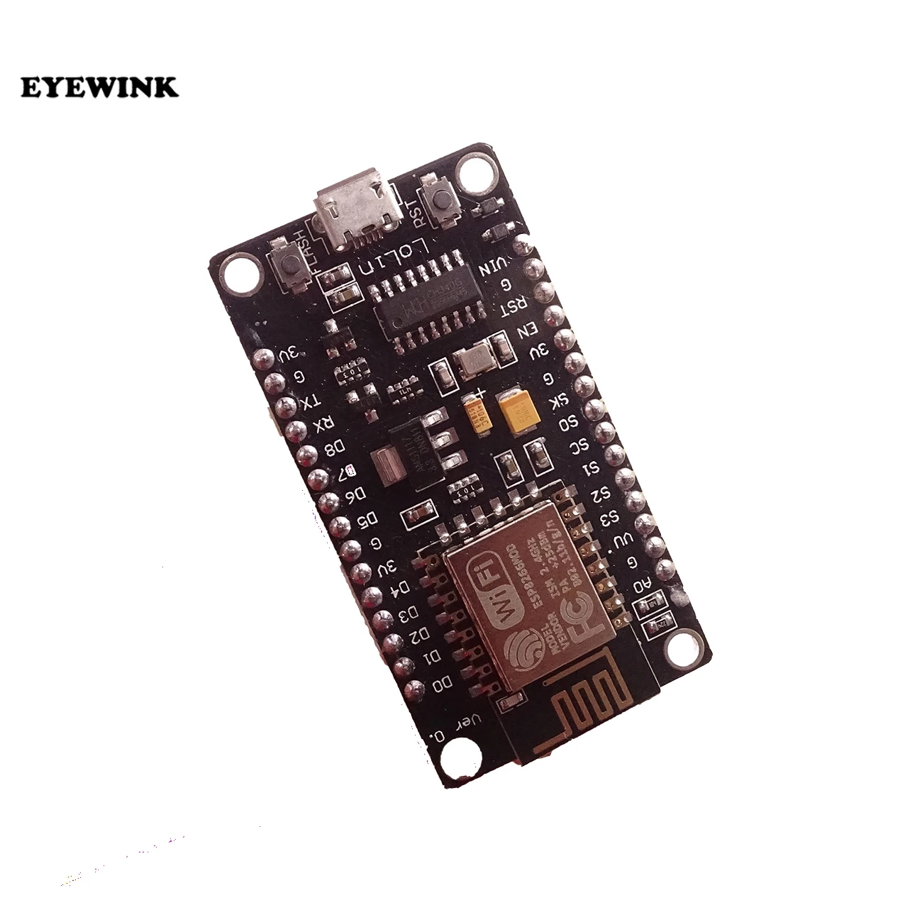 10 шт. NodeMcu v3 Lua WIFI Интернет вещей макетная плата ESP8266 с антенной pcb и usb-портом Φ CH340 |