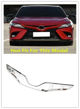 

Car Accessories Outer Front Central Grill Grille Cover Molding Trim ABS 1pcs For Toyota Camry XV70 2018 Car-styling