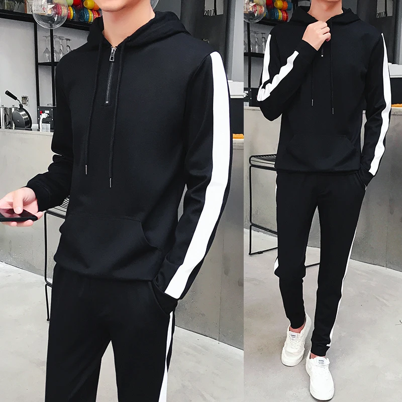Men's Sportswear Men Track Suit Men Sportsman  Sweatshirt And Joggers Set Pants Chandal Hombre Pullover Hoodie Trouser  M-5XL
