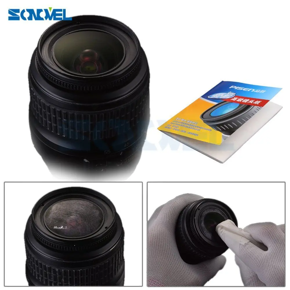 5 в 1 объектив пылесборник камера Чистящая линза щетка без ворса салфетки для линз воздушный комплект воздуходувки для Canon Nikon Spirit Hot Shoe