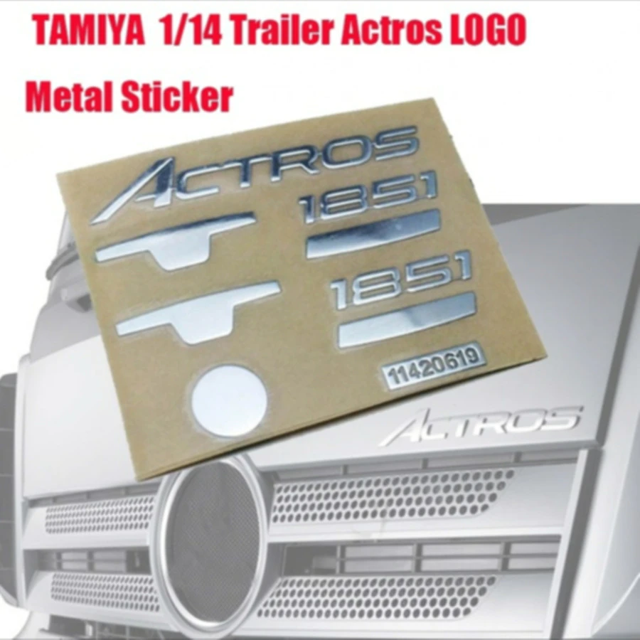 1/14 Tamiya Truck Actros Arocs Window Rubber Vinyl Stickers Decals Blackout