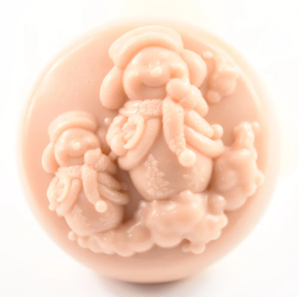 

3D Christmas Baby Mold S534 Craft Art Silicone 3D Soap Mold Craft Molds DIY Handmade Candle Molds