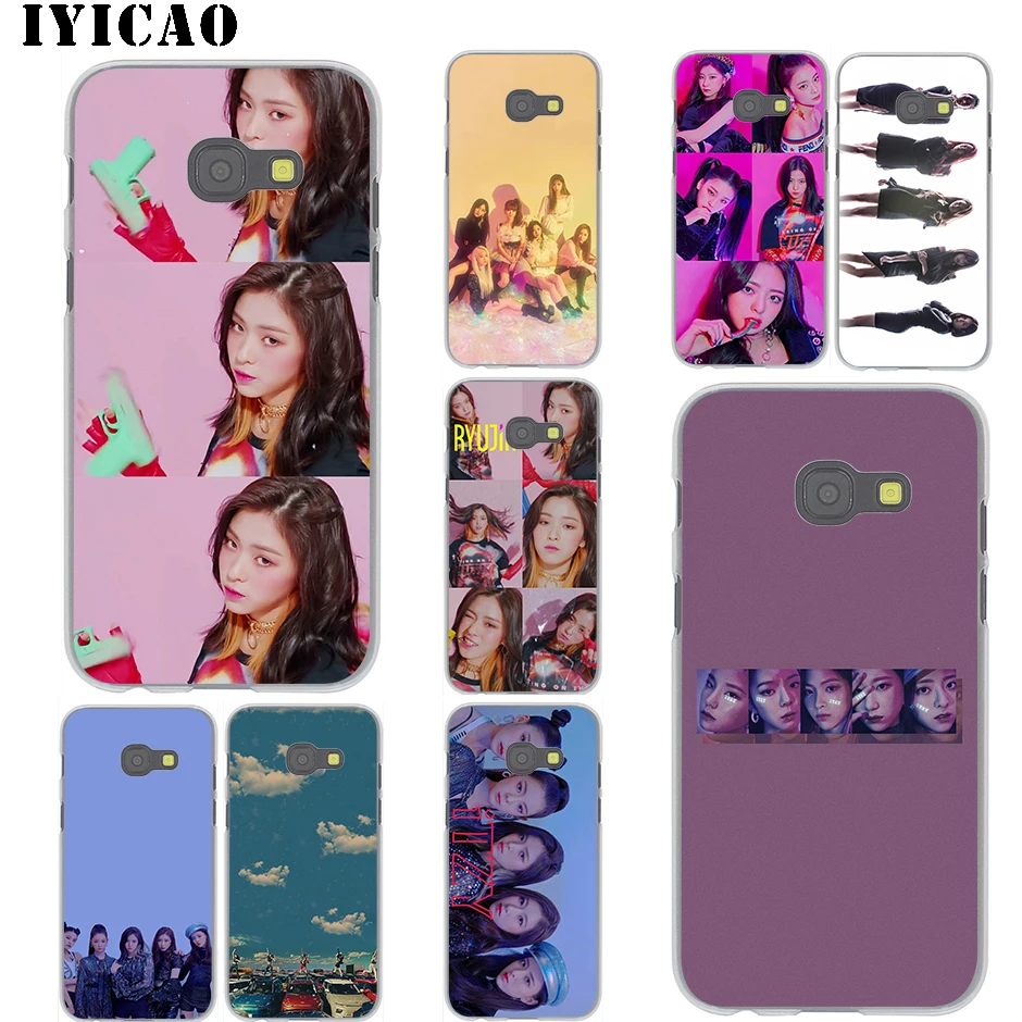 IYICAO ITZY черный Жесткий Чехол для Samsung Galaxy J6 J5 J1 J2 J3 J7 2017 2016 2015 Prime US EU версия |