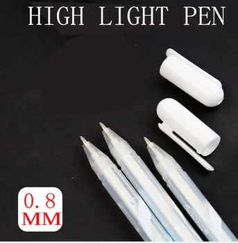

Superior Office School 0.8mm White Highlighter Pen Sketch Fine Liner Pen Scribble Pen Paint Design Art Markers