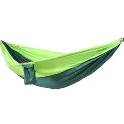 Переносной наружный гамак кемпинг Hamac подвесная кровать гамак из парашютной ткани один спальный качели