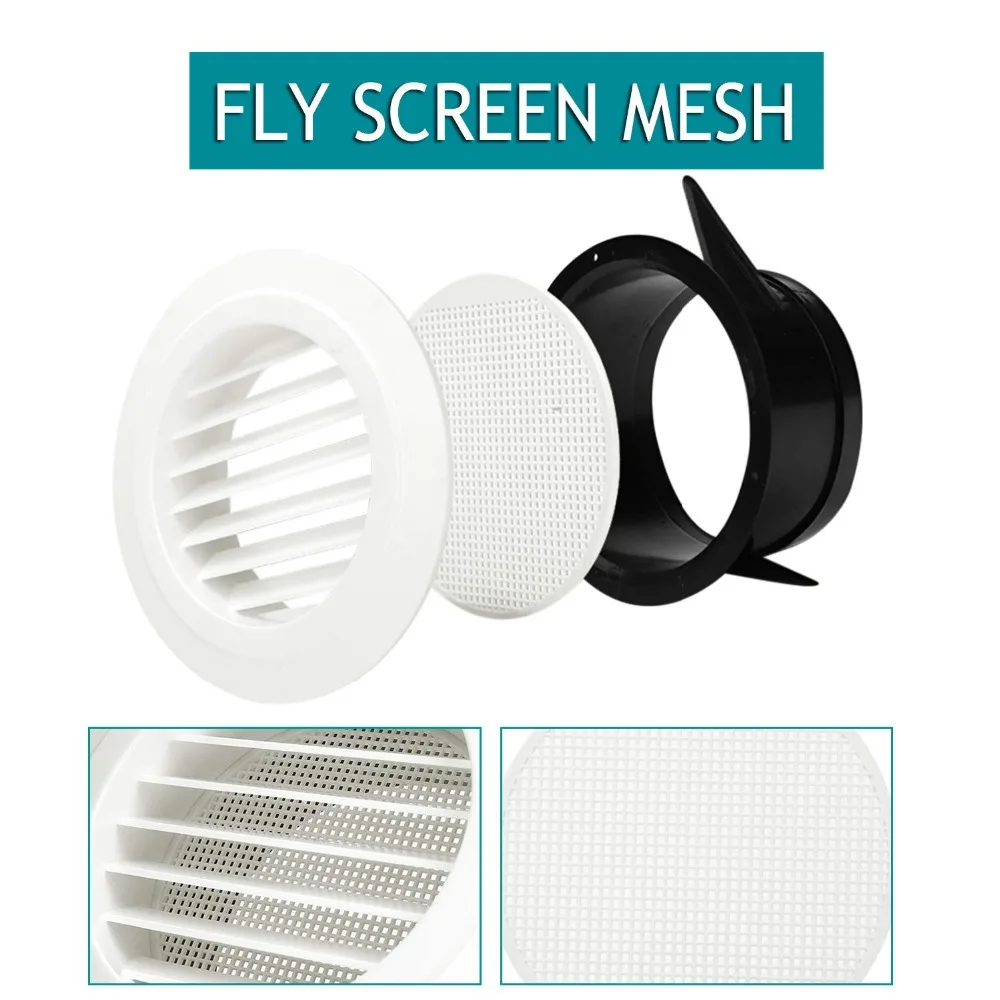 Insect Mesh CSR Edmonds Ventilation WHIRLY MATE CEILING GRILLE 350mm White 