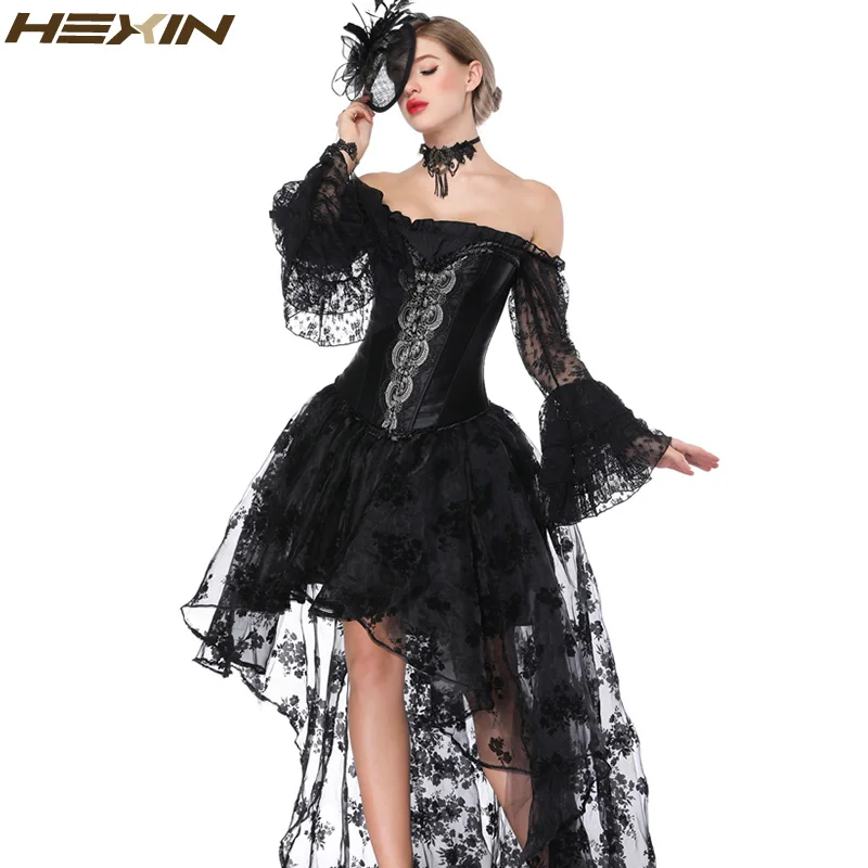 Women's Sexy Gothic Corset 04
