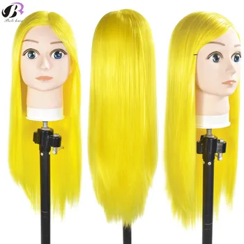 

BOLI Professional 60cm Japan Comic hairdressing dolls head Mannequin Hairdressing Styling Training Head Cosplay Mannequin Head