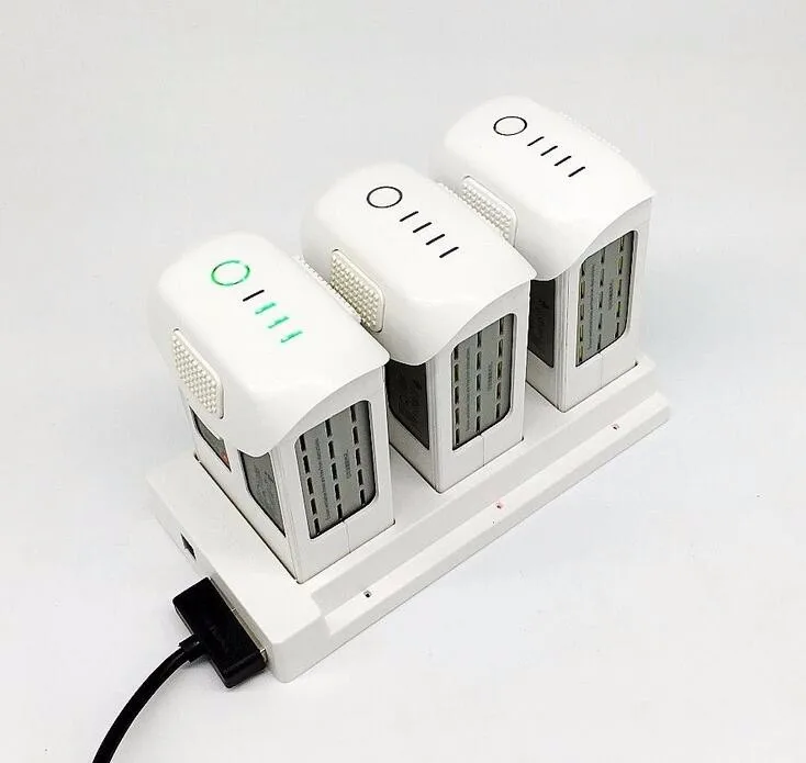 DJI Phantom 4 Battery Charging Hub Dock 3 In 1 3 Port Charger For Phantom 4