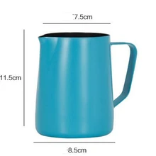 Острый высококачественный 600 мл витанж дизайн из нержавеющей стали кофе инструменты эспрессо кувшин чайник с носиком кофейник с воронкой кафе