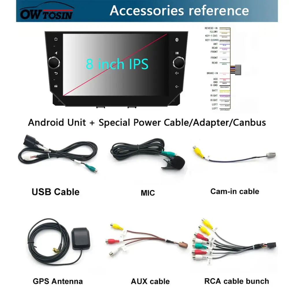 Excellent 1920*1080 8"IPS 8 Core 4G+64G Android 9.0 Car Multimedia Stereo Player For Seat Ibiza 2018 2019 GPS Radio DSP CarPlay Parrot BT 3 Excellent 1920*1080 8"IPS 8 Core 4G+64G Android 9.0 Car Multimedia Stereo Player For Seat Ibiza 2018 2019 GPS Radio DSP CarPlay Parrot BT 3