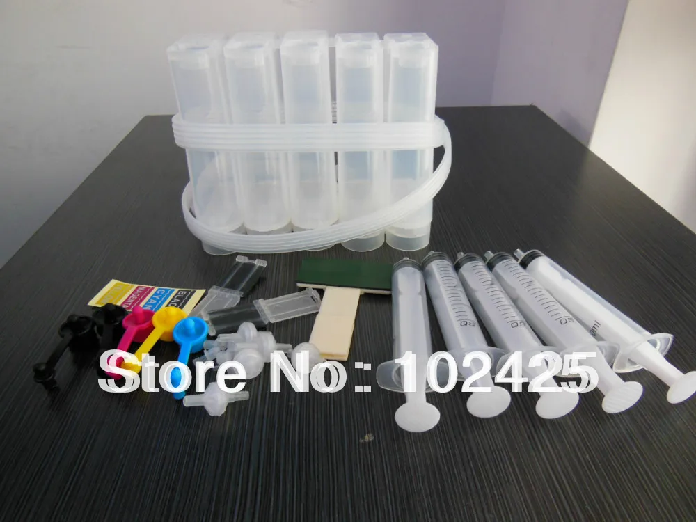 

Universal 5 Color CISS kits For Epson HP Canon Brother printers DIY CISS kits ink system
