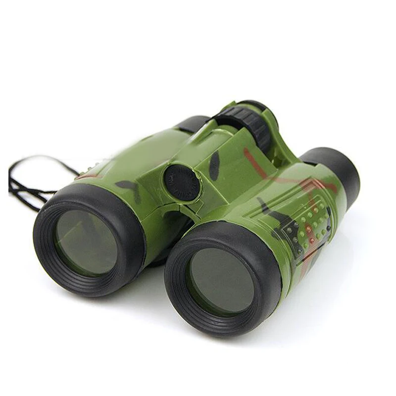 

1 Pc Camouflage Plastic Folding Zoom Binocular Telescope Model Outdoor Toy for Children Equipment Cute Birthday Gift Funny Games