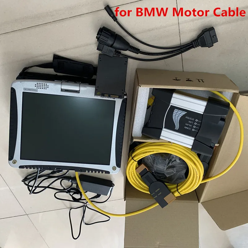 Для BMW Диагностика icom next isis программное обеспечение 2020 06 экспертный режим ssd 720 ГБ
