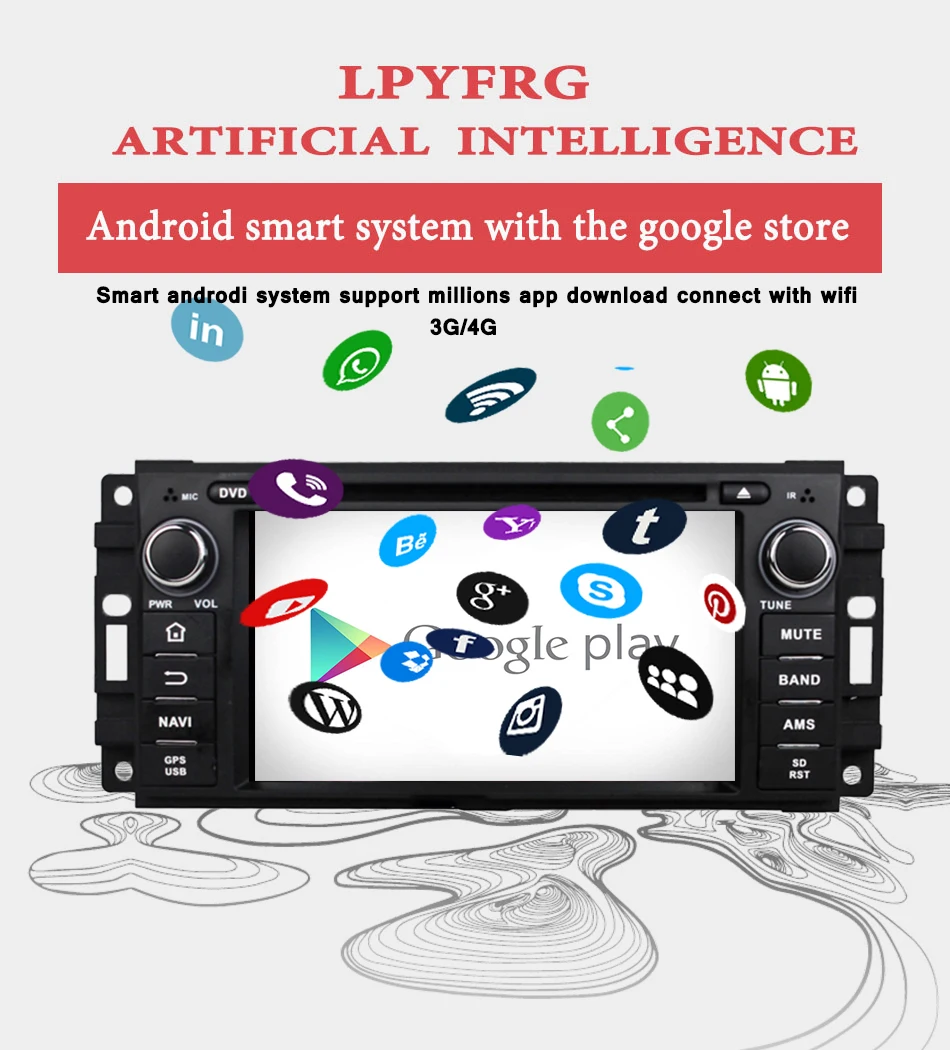 Sale Android 9.0 Car DVD Player GPS Stereo for JEEP Wrangler Compass Patriot Grand Cherokee Commander Dodge with Radio Cassette 3 Sale Android 9.0 Car DVD Player GPS Stereo for JEEP Wrangler Compass Patriot Grand Cherokee Commander Dodge with Radio Cassette 3