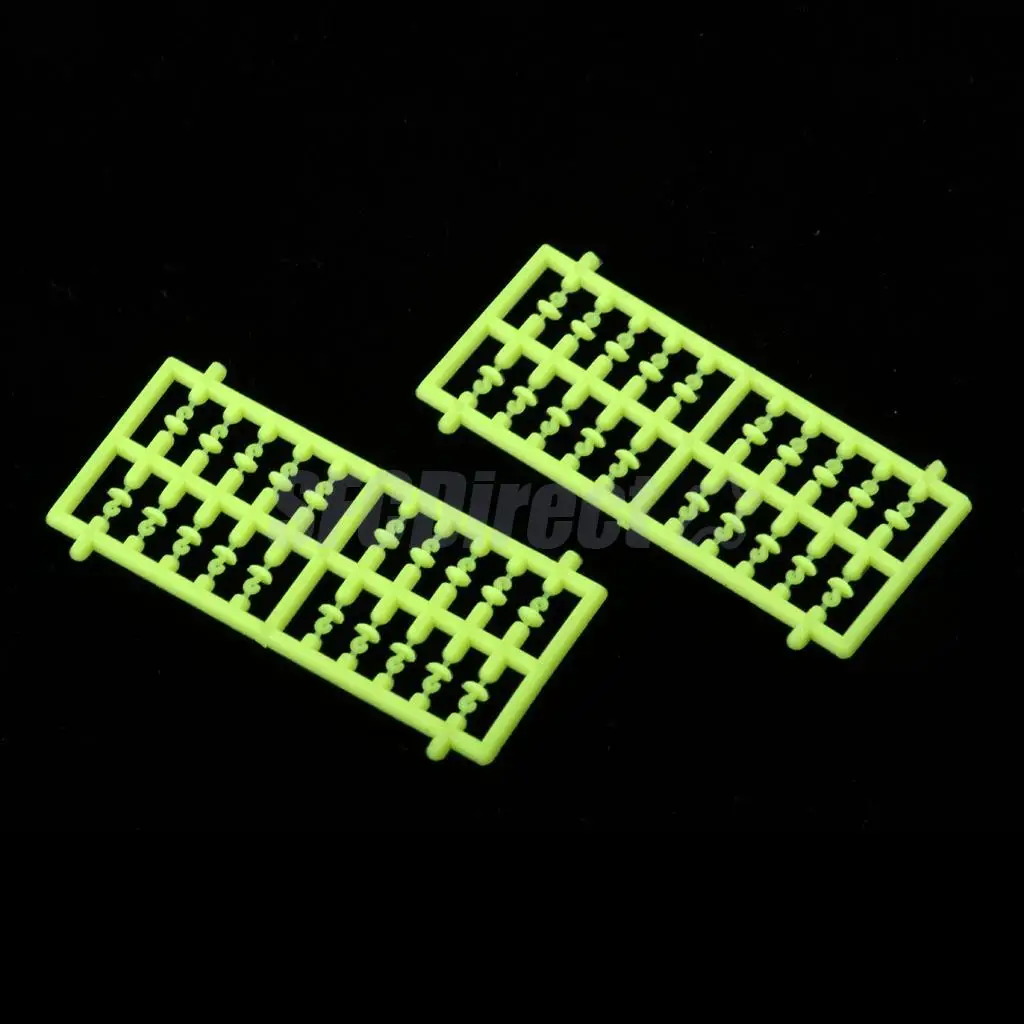 10 Frames/100pcs Carp Fishing Boilie Stops Dumb Bell Hair Rig Stops Tackle