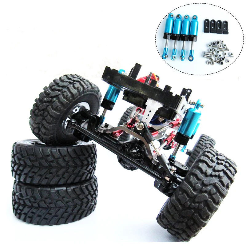 

WPL C14 C24 Dedicated Full Metal Shock Absorber OP Accessories Climbing Off-road DIY Upgrade Model Car Accessories