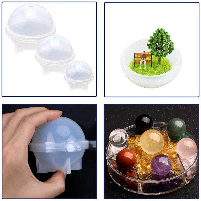 Наборы силиконовой смолы в ассортименте стиль 24 шт литье ювелирных изделий пресс-формы набор ювелирных формы для подвесок и 100 шт сережки-гвоздики для глаз