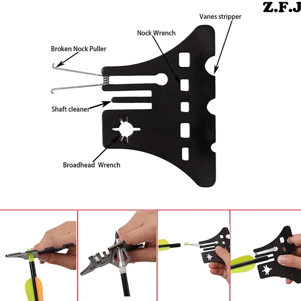 Multi Wrench 5 in 1 Arrow Repairing Installing and Cleaning Tool Arrow