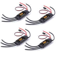 4 teile/los Bürstenlosen 40A ESC Speed Controler 2-4S Mit 5V 3A UBEC Für RC FPV Quadcopter RC Flugzeuge Hubschrauber