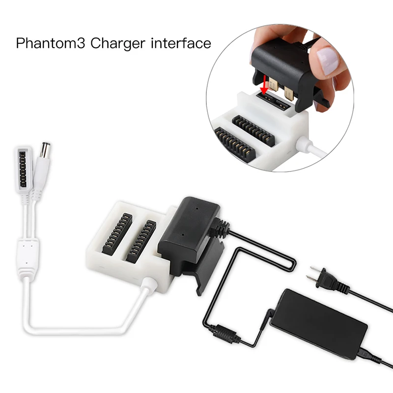 mavic 2 pro zoom  CrystalSky Battery Charging Conversion Adapter Hub for dji Phantom 3  4 Mavic 2 Charger Connection charging   1 (4)