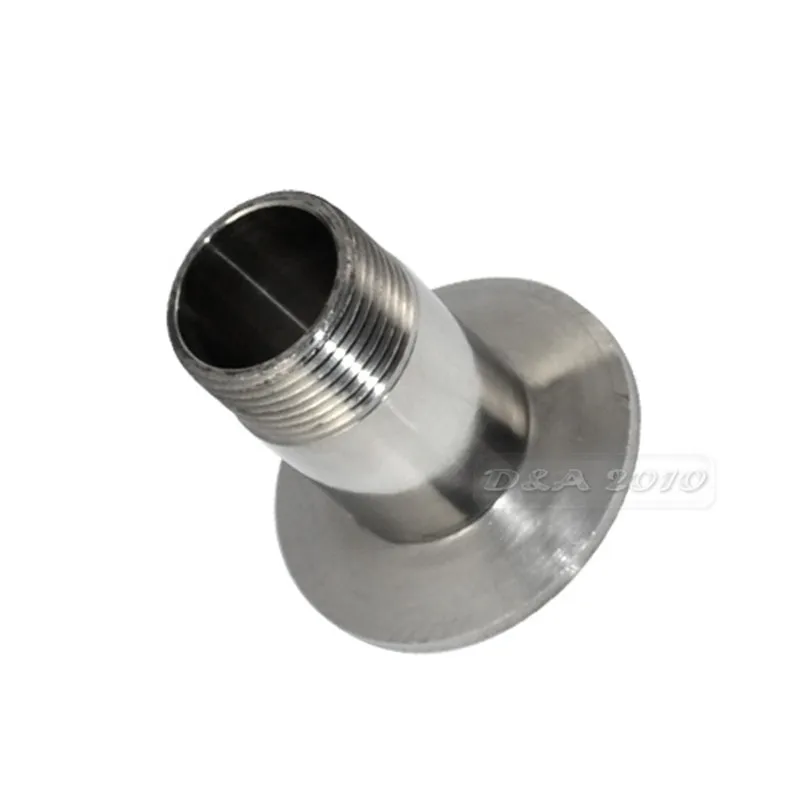 Megaron 3/4 &quotDN20 нержавеющая сталь SS316 санитарный мужской резьбовой наконечник OD 50 5