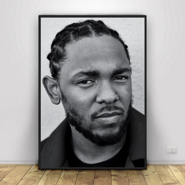Kendrick Lamar Art Silk Fabric Poster And Print Wall Art Picture Painting Home DecorPainting