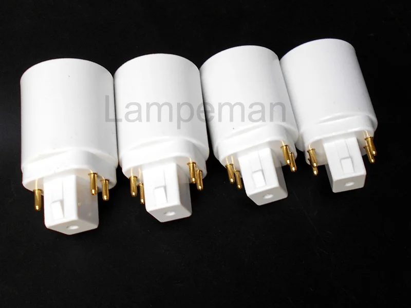 GX24 to E26 E27 Lamp Base Converter