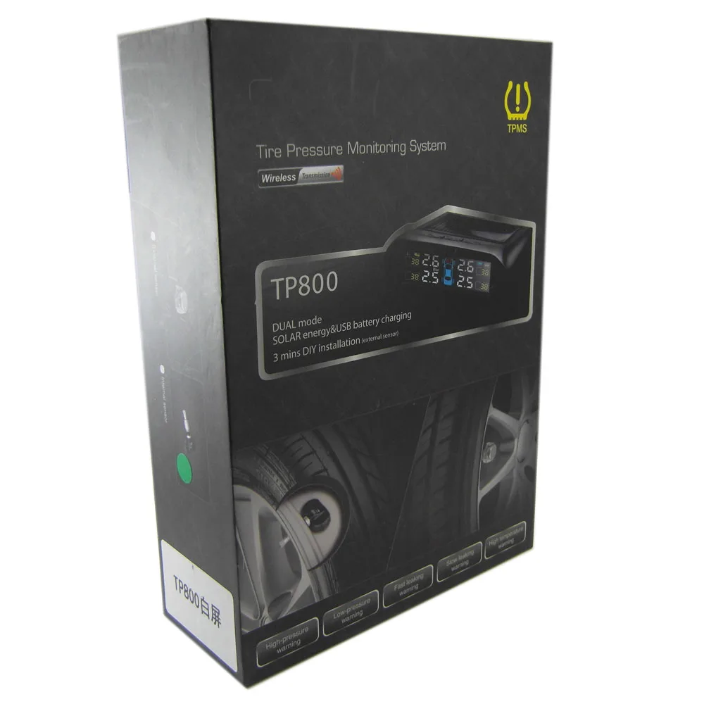 BIUYEE TP880 Универсальный Автомобильный TPMS система контроля давления в шинах