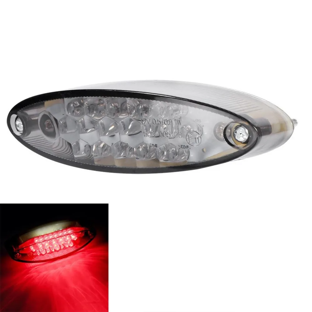 

Universal 28LED Red Motorcycle Rear Tail Brake Light ATV Smoke Brake License Plate Tail Indicator Lamp Light Free Shipping