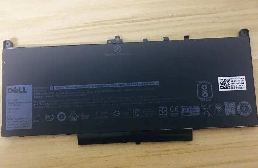 Новая Подлинная Оригинальная батарея для ноутбука DELL Latitude E7270 E7470 J60J5 R1V85 451-BBSX MC34Y