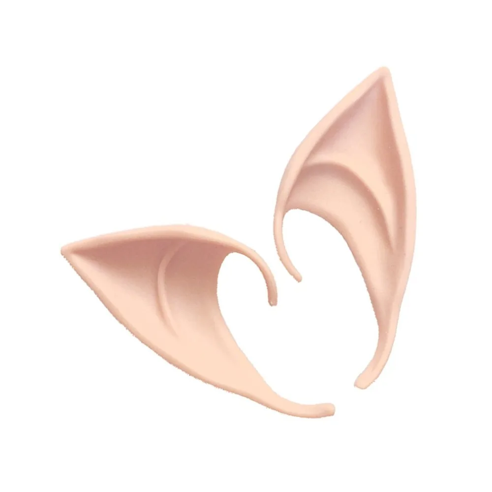 Mysterious Angel Elf Ears Halloween Costume Props – Latex Prosthetic False Ears for Cosplay Accessories and Party Supplies image 5