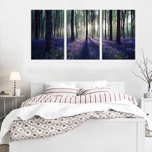 Wall Decor Canvas Print Lavender in Forest Sunshine Scenery Painting Wall Art Nature Picture Landscape Home Decoration Wholesale Wall Decor Canvas Print Lavender in Forest Sunshine Scenery Painting Wall Art Nature Picture Landscape Home Decoration Wholesale
