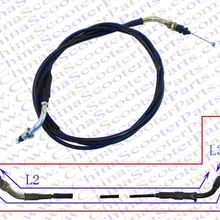 203 см 79,9 дюймов дроссельной заслонки скутера ATV Quad измельчитель 50CC 125CC 150CC 250CC