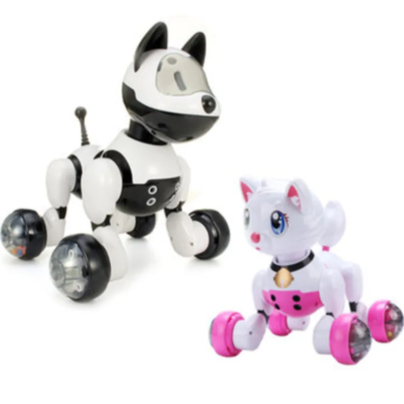 youdi Voice Control Dog Cat Simulation Electronic Robot Smart Interactive Dance Sing Toys Kid Gift Simulation Dog Multi-Function