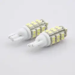 Qvvcev 10 шт./лот автомобилей 28 LED T10 SMD 3528 Белый автомобильная Клин внутренний свет чтения парковка/дверцу лампы авто освещение лампы