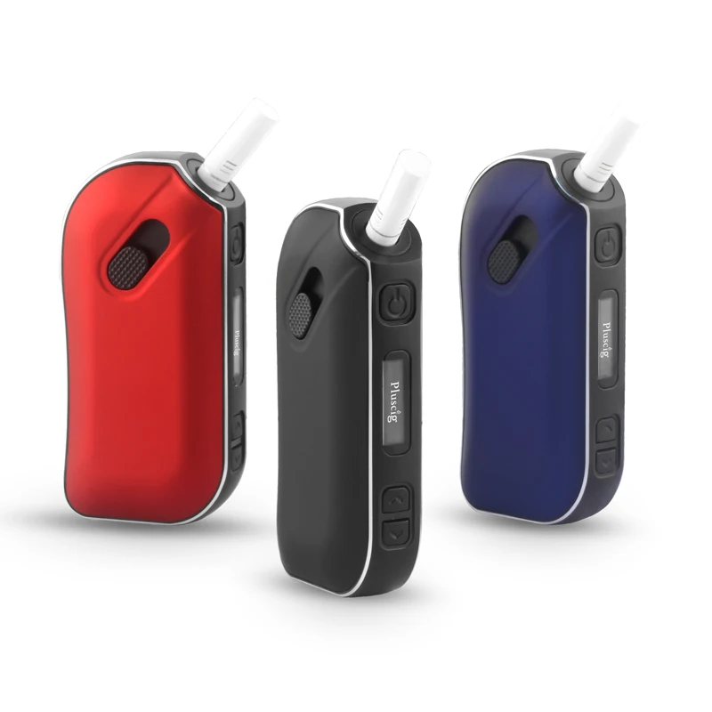 

Pluscig P2 Heat Not Burn Electronic Cigarette 1300mAh Built-in Battery Temperature Control Continuous Smokable Vape Kit