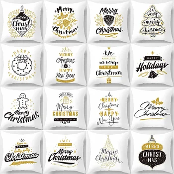 

Hot sale funny creative merry christmas pattern women men Pillow case boys girls weeping pillow cover size 45*45cm