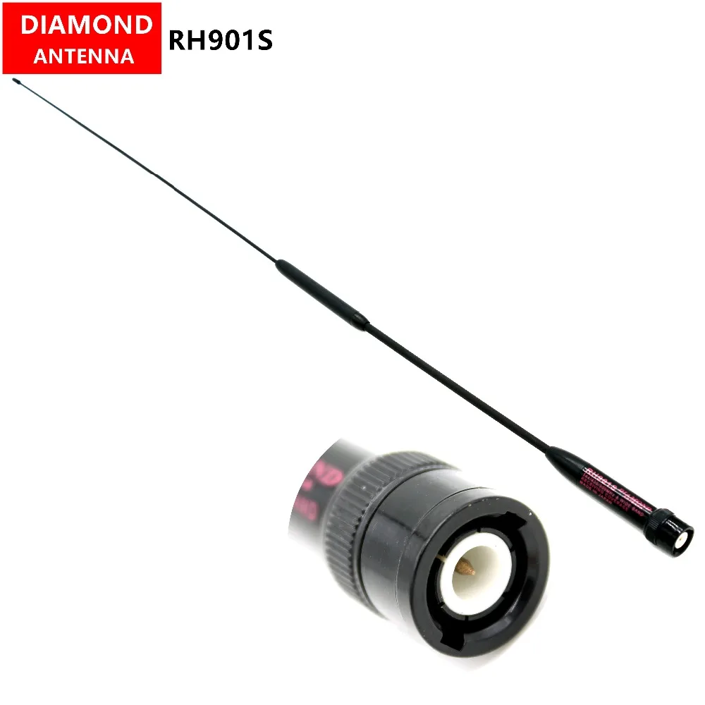 

DIAMOND RH901S BNC Connector Dual Band High Gain Antenna for KENWOOD ICOM IC-V8 IC-V80 IC-V85 TK100 TK200 TK308 Handheld Radio